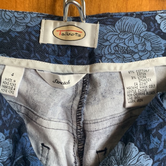 Talbots, pre-worn , jeans type slacks - Picture 5 of 5